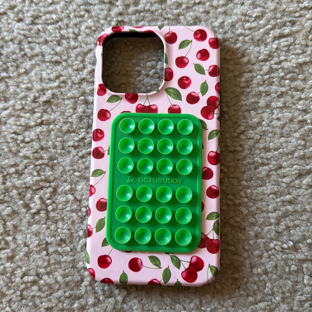 iPhone 15 pro max Burga case with octobuddy